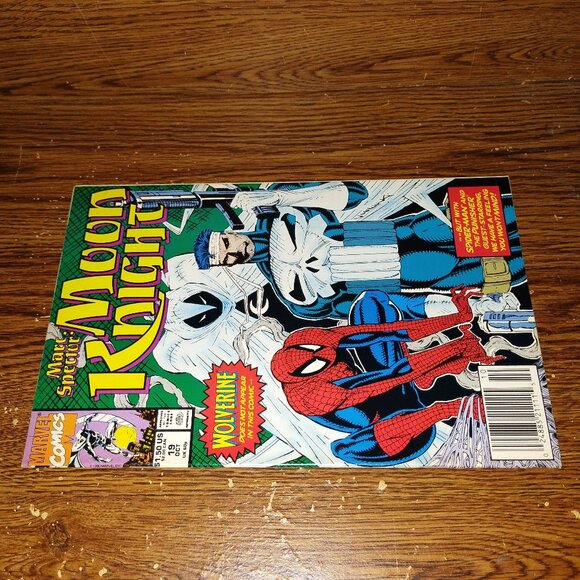 Marc Spector: Moon Knight #19 (Marvel Comics, 1989) Spider-man Punisher - Picture 3 of 3